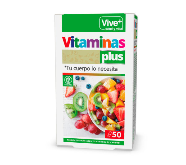 Vitaminas Plus VivePlus 50 capsulas